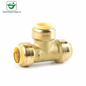DIN8077 DIN8078 1''X1''X1'' Brass Equal Tee Pipe Fitting