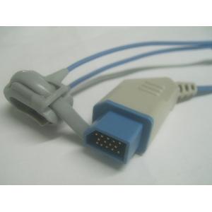 Nihon Kohden TL-201T Soft Rubber Reusable Spo2 Sensor With Rect 14Pin Connector