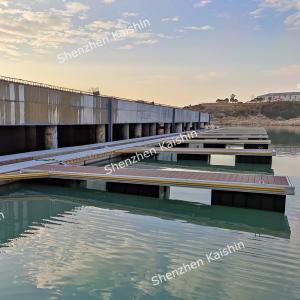 Aluminium Marine Floating Dock HDPE EPS Foam Floats Finger Dock Customized