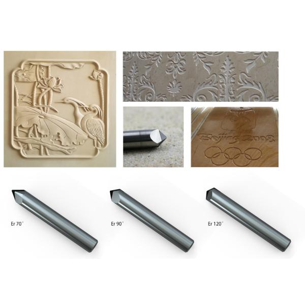 Double Edges Reamer Cutting Tool PCD Engraving Cutter For Granite Marble