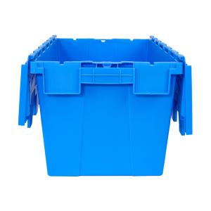 Customized Logo Mesh Style TOURTOP Nest and Stack Plastic Crates/Box for