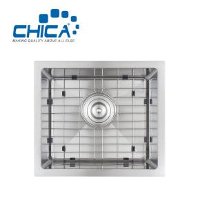 China Handmade Single Bowl Stainless Steel kitchen Sinks on sale