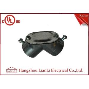 China EMT IMC Rigid Pulling Elbow Electrical 90 Degree Pull Elbow C/W Cover And Rubber Gaskets on sale