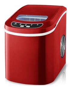 Cheap Red Automatic Ice Maker Machine , Modular Mini Ice Machine Static Cooling for sale