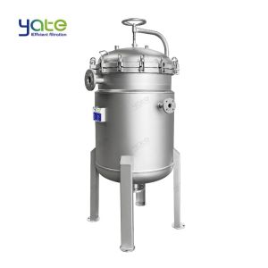 China Stainless Steel 304/316L Multi Bag Filter Housing with 1-24 Bags 16 Bar Pressure and 0.5-500 μm Filtration Precision on sale