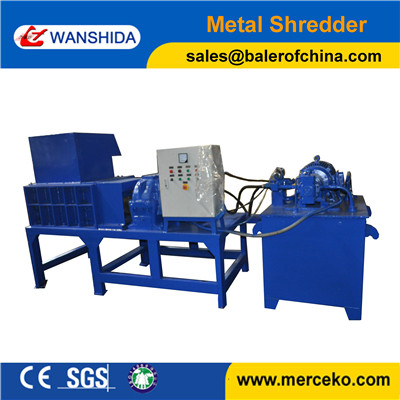 CE Certificate Scrap Metal Shredder WANSHIDA