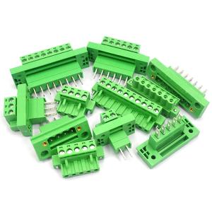 5.08mm pitch Feed Through Flange Screw Terminal Blocks Panel Mount