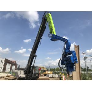 3500 RPM Vibro Hammer With 385 Centrifugal Force Hard Soil Ensure Piling