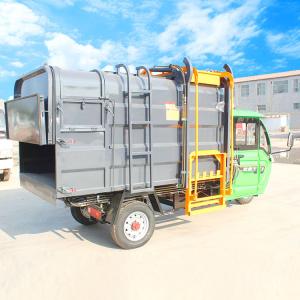 Special Vehicle Small Three-Wheeled Trash Truck Electric Compressed Garbage