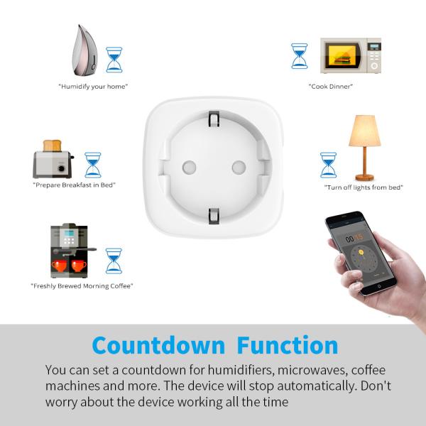 Quality IOS/Android Compatible Smart Socket Plug With App Control And Voice Control wholesale