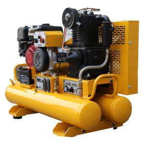 3-In-1 Machine With Dual Twin-gas tank (Generating, Welding, and Air compressing