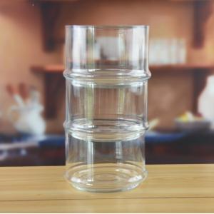 Stackable 3 Layers Tower Shaped Glass Storage Jars