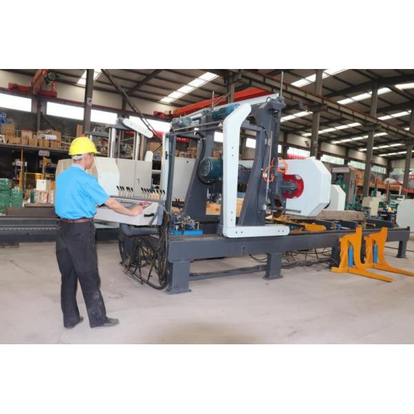 hydraulic automatic cnc bandsaw machine, band saw mills, cutting board wood