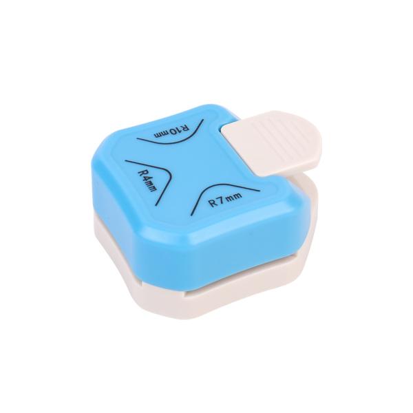 Customized Colorful Mini Paper Corner Hole Punch 3 in 1 for DIY Scrapbook