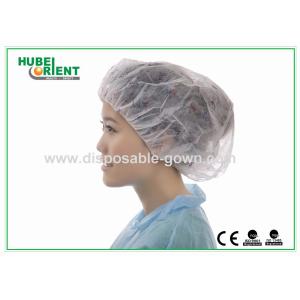 Colored bouffant caps disposable Breathable Round surgical head cover