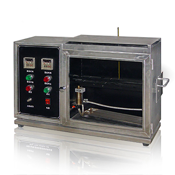 Quality Inner 9. 5 mm Horizontal Burn Test , HB Textile Testing Machine With 7" LCD wholesale