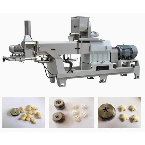 Snack Corn Puff Extruder Machine / puffed grain machine for Wheat , rice