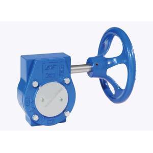 Industrial Waterproof Butterfly Valve Gearbox Cast Iron Worm Gear Corrosion -