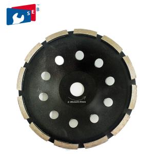 Cheap Stable Segmented Alloy Diamond Cup Grinding Wheel Wet Or Dry Grinding for sale
