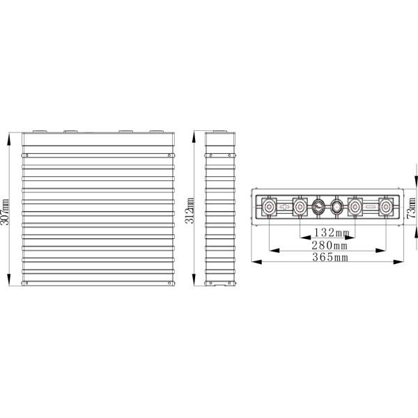 Backup Lithium Battery For Solar Energy , Energy storage battery , 3.2V 100Ah 200Ah 300Ah 400Ah , GBS ,GBsystem