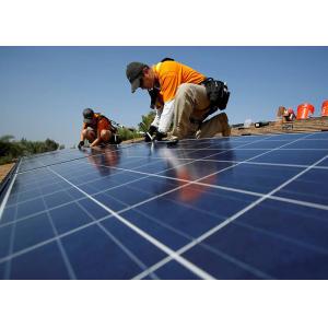 150 Wp B Grade Solar Panels , 8.66 A Multicrystalline Solar Module CE Approved