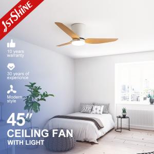 China 45 ABS Blades LED Ceiling Fan with 3000k/4000k/6000k Color Temperature and Small Size on sale