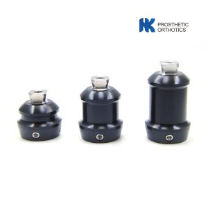 Aluminium 7075 Lower Limb Prosthetic Components Double Head Adaptor Pyramidal