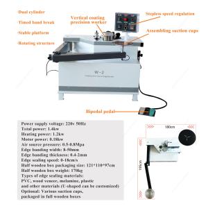 W-2 Curve and Line Board Edge Banding Machine for Office Furniture Enchapadora