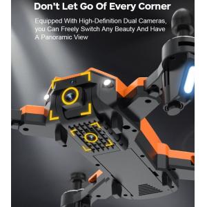 HUGTEC DM96 Night Flight Drone With Led Long Flight Time e88 One-Key Takeoff