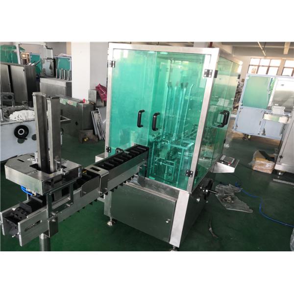 Pharmacy Ampoule Vertical Cartoning Machine Fully Automatic Box Packing
