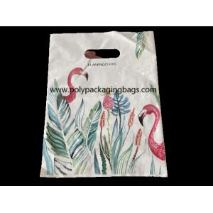22×29cm Thickness 0.08mm LDPE Die Cut Handle Bag