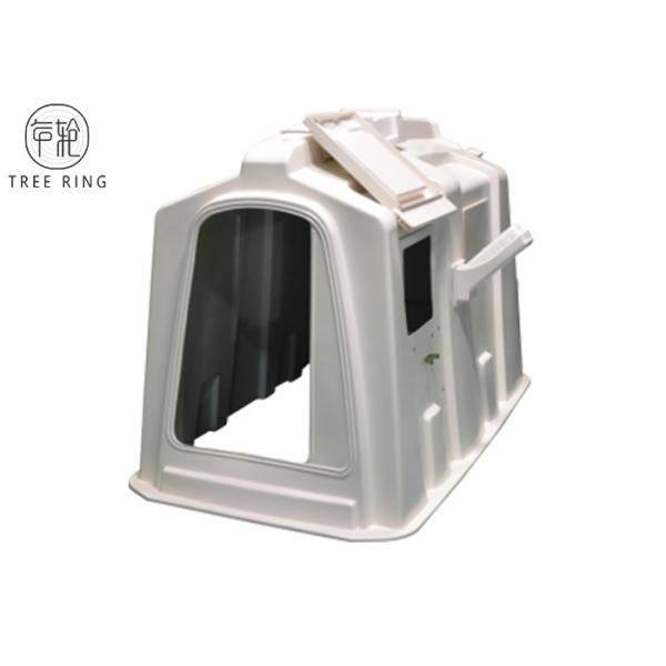 Quality Calf Hutch Housing Plastic Cattle Drinking Troughs With Fence For 4 Calves Simultaneously wholesale