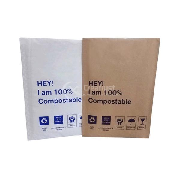 Quality ZGCX Honeycomb Paper Envelope Biodegradable Honeycomb Padded Mailer Bubble Biodegradable Packaging Bubble Envelope Recyclable wholesale