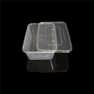 32g 750ml Rectangle Disposable Food Containers With Lids