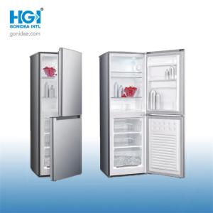 Home Upright 2 Doors Refrigerator Defrost With Buttom Freezer Drawers