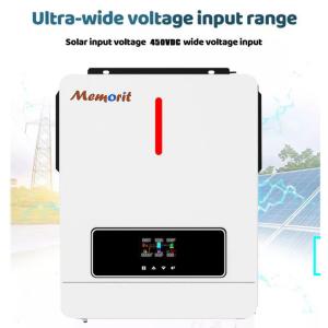 40A Solar Power Inverter Pure Sine Wave MPPT Solar Inverter Build In Solar