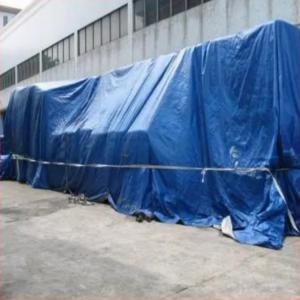 Customized Double Waterproof PE Tarpaulin Lightweight Plaid Style for Truck