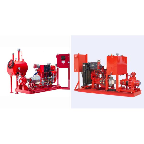 Diesel Engine End Suction Fire Pump With Eaton Cotroller UL FM EN12845 CCCF