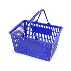 Customizable Convenience Plastic Cart Basket For Supermarket Shopping