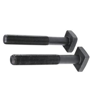 Class4.8 Grade 2 Black Hammer Head T Bolt metric Threaded