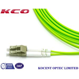 OM5 Multimode Duplex Fiber Optic Patch Cord Lime Green 10m 20m 30M PVC LSZH