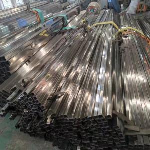 China Annealed Round 304 Stainless Steel Welded Pipe With PVC Foil Finish BA Bright on sale
