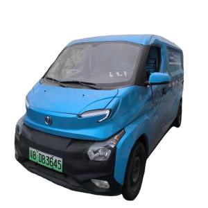 China LED Electric Light Van 40000 km Mileage Leather Seats and Multi-function Capabilities on sale