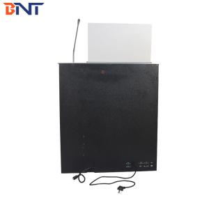 BNT popular LCD monitor motorized lift mechanism with conference microphone for