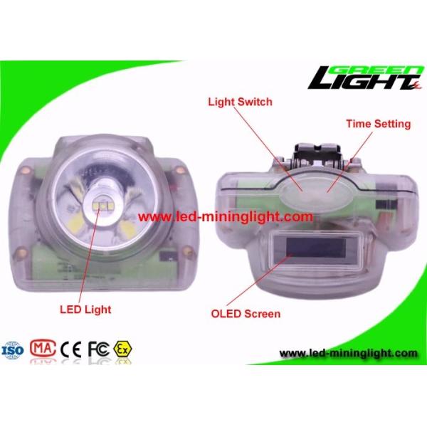 Flame - Resistant Rechargeable LED Headlamp With Electrical Intelligent