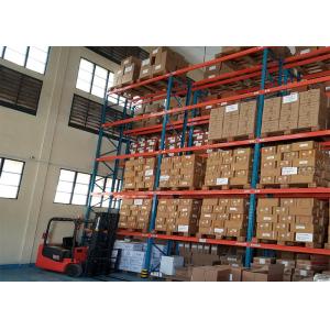 Adjustable 6000mm Heavy Duty Pallet Racking System Robot Welding