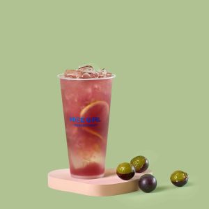 Grape Handcrafted Cold Milk Tea Franchise Fresh Ice Milk Tea Franchise With Bursting Pearls
