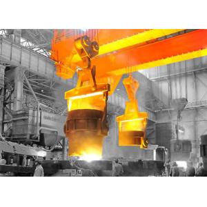 10T-800T Metallurgy Bridge Ladle Cranes Slag Pot Lifter