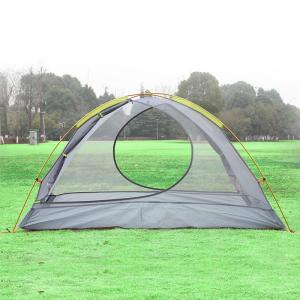 Aluminum Alloy Pole Camping Tent Double Layer Double Door Family Canopy Tent