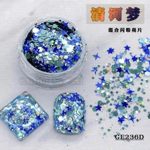 Multi Colors Loose Chunky Glitter Mix Fine Polyester Glitter Bulk For Nail Art